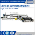 2 পাশ PE পিপি এক্সট্রুশন laminating মেশিন